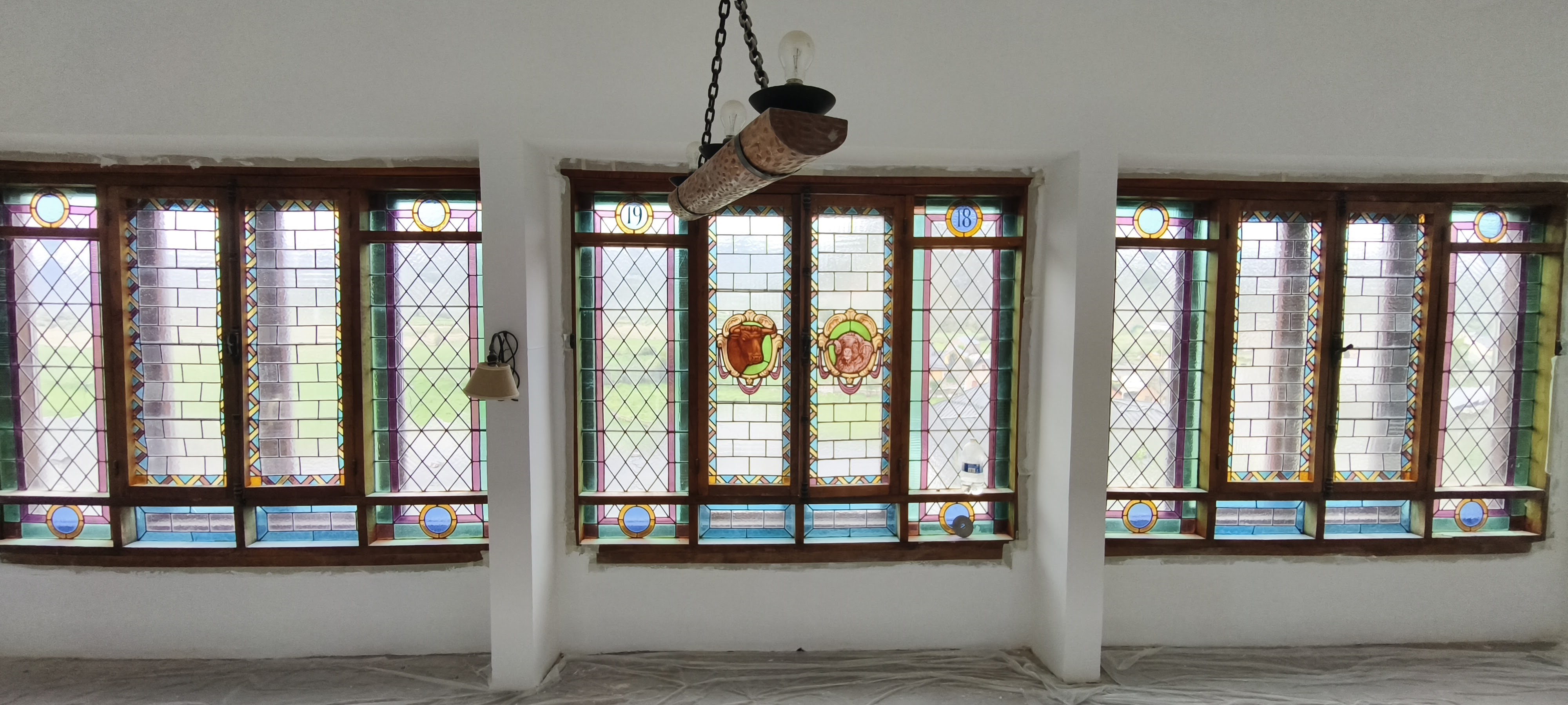 Vidriera de Casa Oso